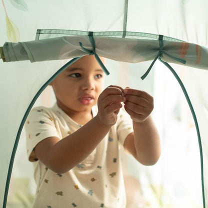 Little Dutch Spielzelt blau Forest Friends mit Verpackung