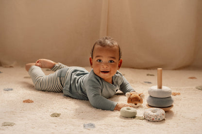 Little Dutch Stapelturm - Mehrfarbig blau - Forest Friends