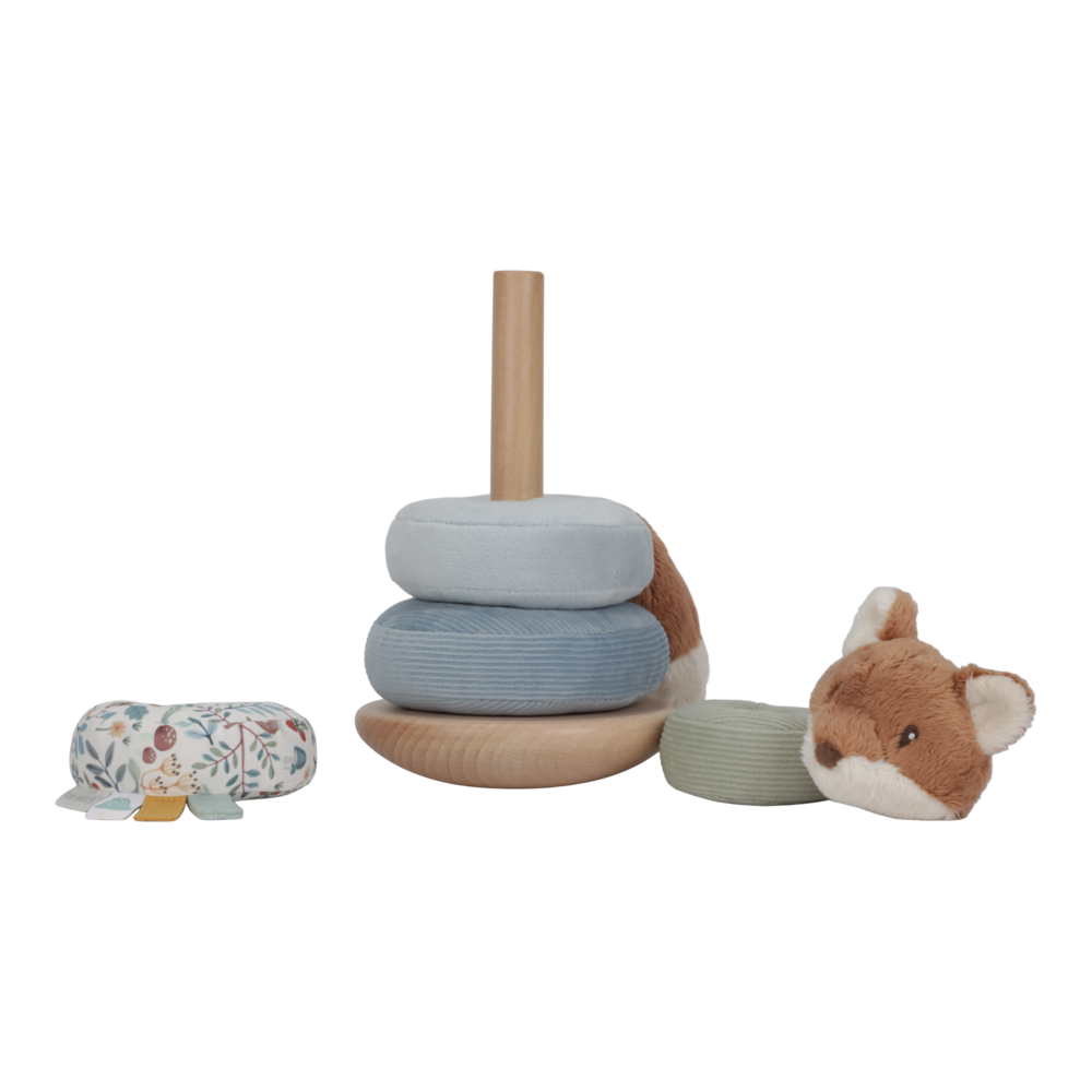 Little Dutch Stapelturm - Mehrfarbig blau - Forest Friends