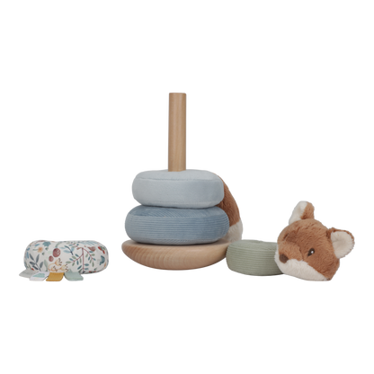 Little Dutch Stapelturm - Mehrfarbig blau - Forest Friends