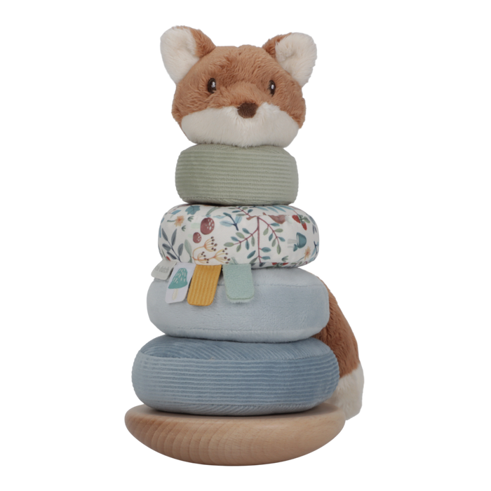 Little Dutch Stapelturm - Mehrfarbig blau - Forest Friends