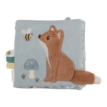 Little Dutch Stoffbuch mit Aktivitäten blau - Forest Friends