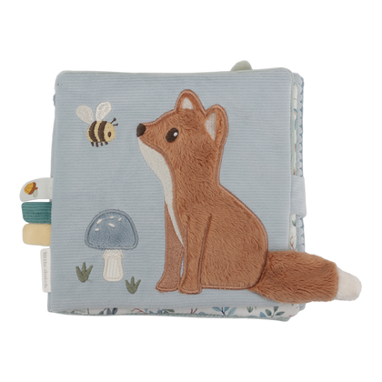 Little Dutch Stoffbuch mit Aktivitäten blau - Forest Friends