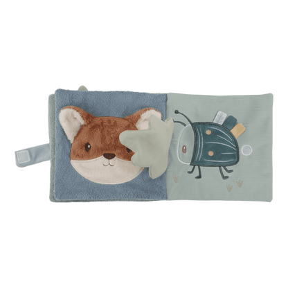 Little Dutch Stoffbuch mit Aktivitäten blau - Forest Friends