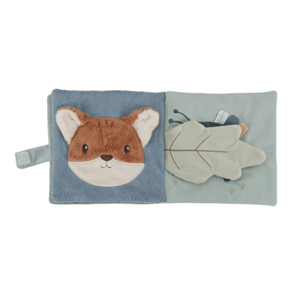 Little Dutch Stoffbuch mit Aktivitäten blau - Forest Friends