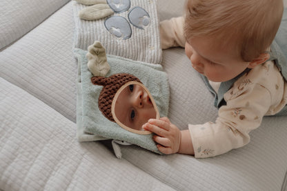 Little Dutch Stoffbuch mit Aktivitäten blau - Forest Friends