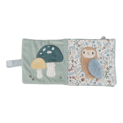 Little Dutch Stoffbuch mit Aktivitäten blau - Forest Friends