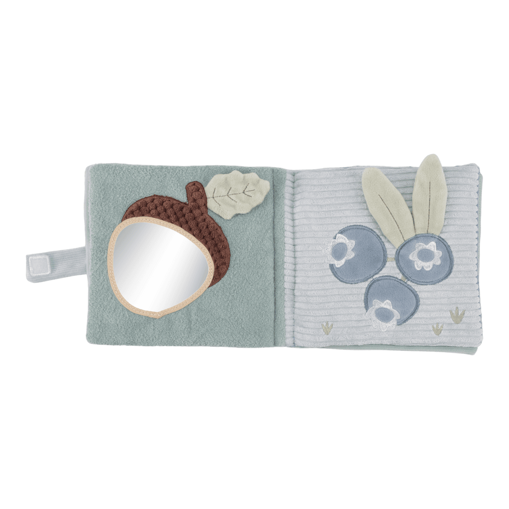 Little Dutch Stoffbuch mit Aktivitäten blau - Forest Friends