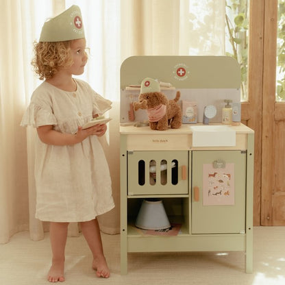 Little Dutch Tierarztpraxis Holz Grün FSC Personalisierung mit Namen Bild 13