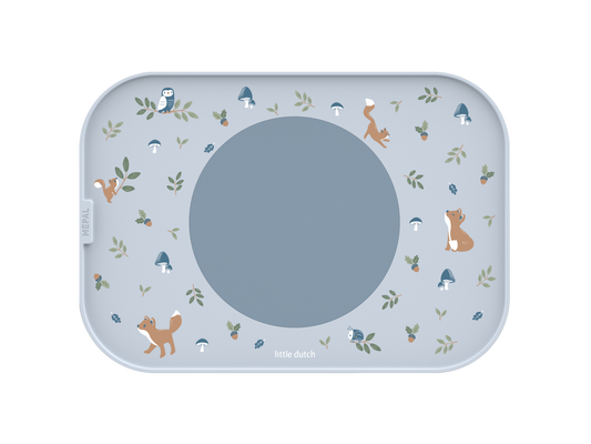 metal Tischset blau Forest Friend Mepal Mio