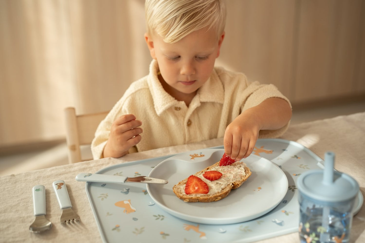 Little Dutch Tischset blau Forest Friend Mepal Mio