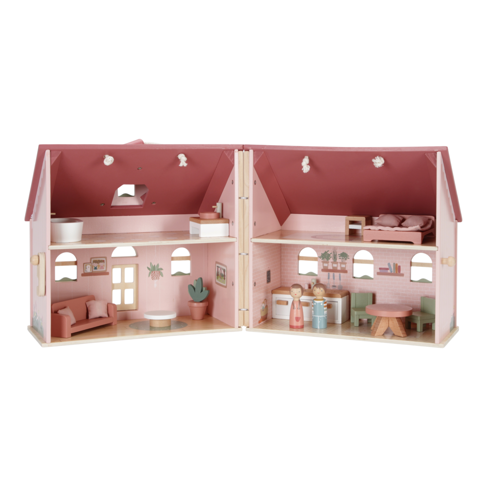 Holz Puppenhaus Spielzeug