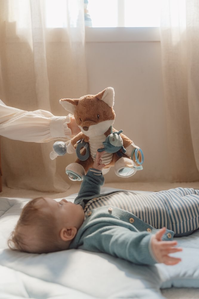 Little Dutch blau Aktivitätenkuscheltier Fuchs Forest Friends