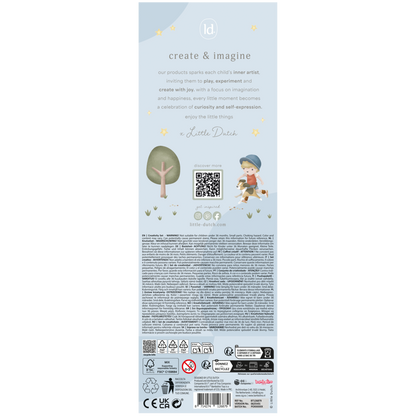 Little Dutch blau Kreativbox Jim Forest Friends