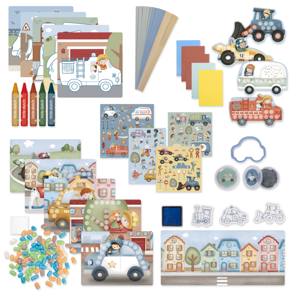 Little Dutch blau Kreativbox Jim Forest Friends