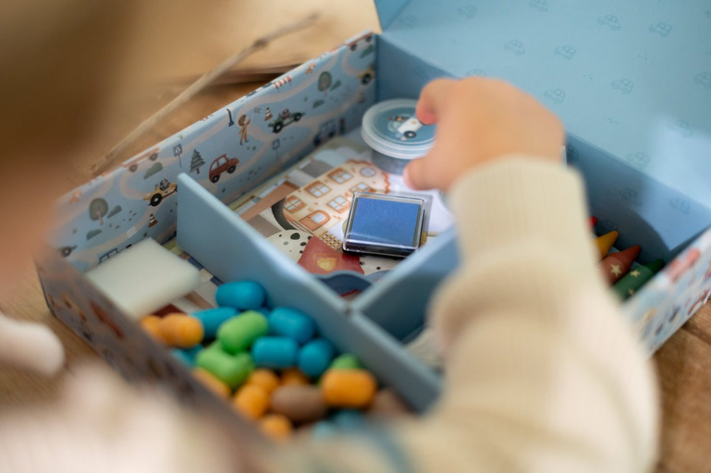 Little Dutch blau Kreativbox Jim Forest Friends