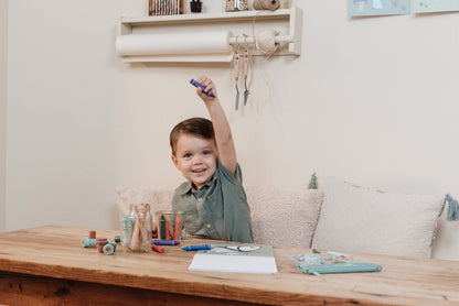 Little Dutch blau Malbuch zwischen den Zeilen Forest Friends