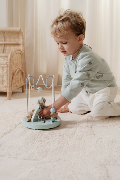 Little Dutch große Aktivitätsspirale blau - Forest Friends