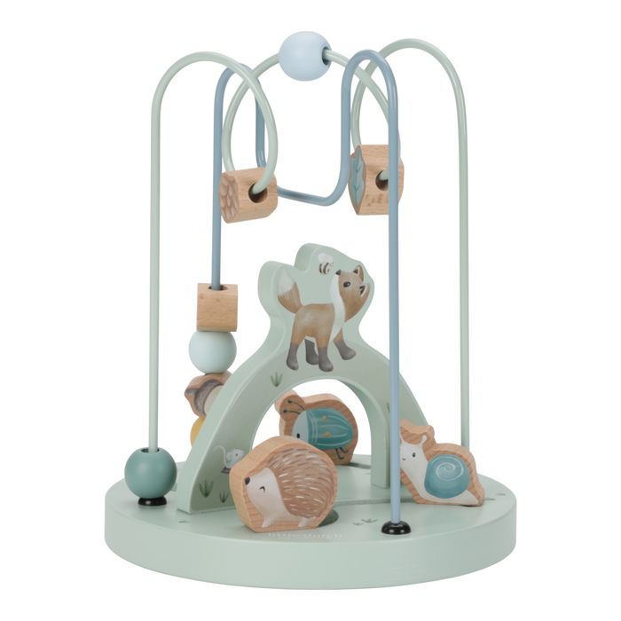 Little Dutch große Aktivitätsspirale blau - Forest Friends