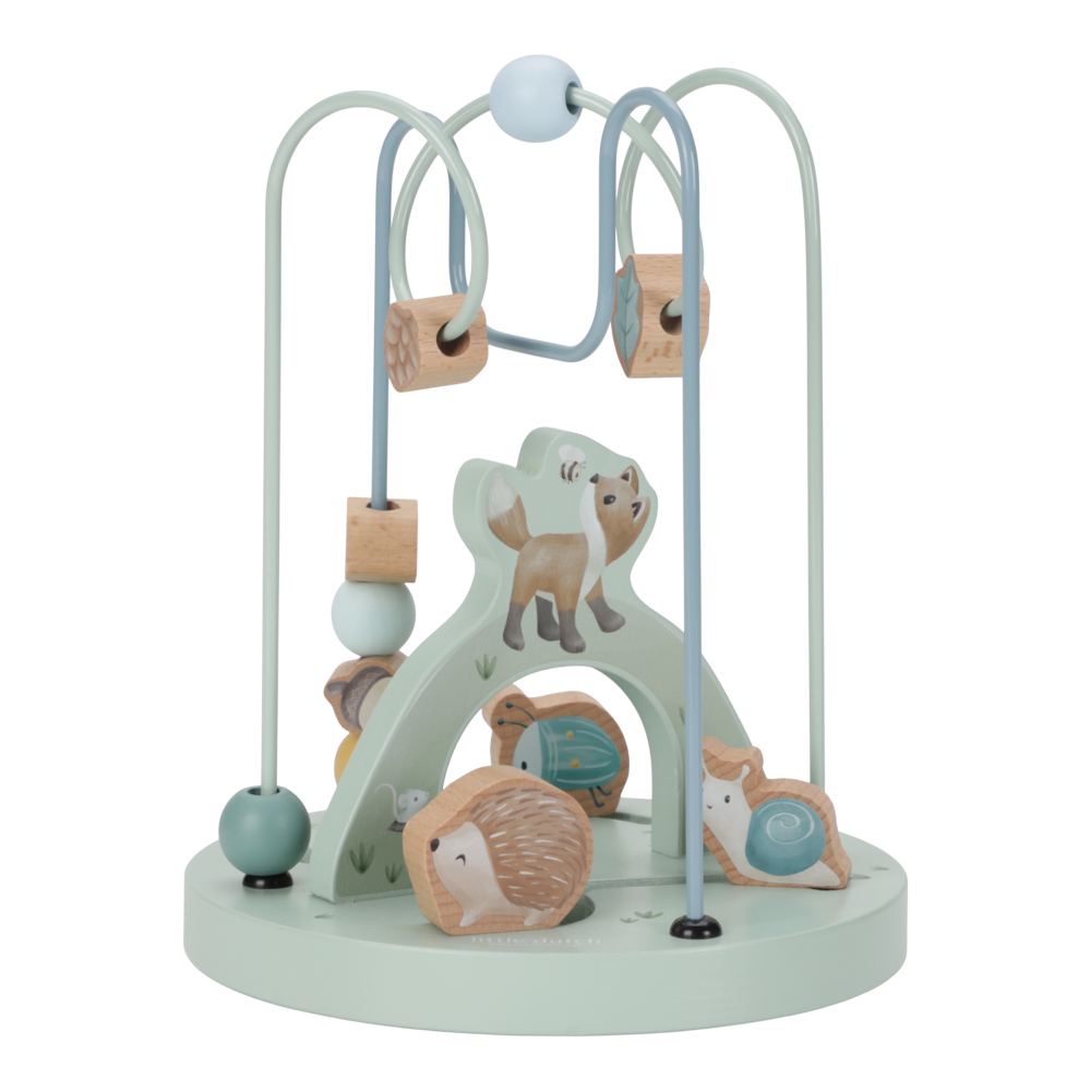 Little Dutch große Aktivitätsspirale blau - Forest Friends