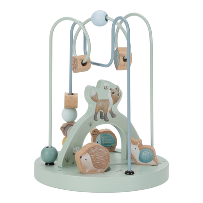 Little Dutch große Aktivitätsspirale blau - Forest Friends