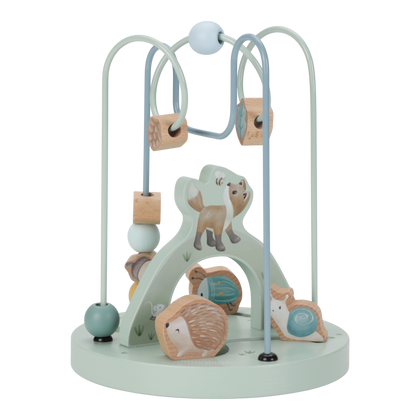Little Dutch große Aktivitätsspirale blau - Forest Friends