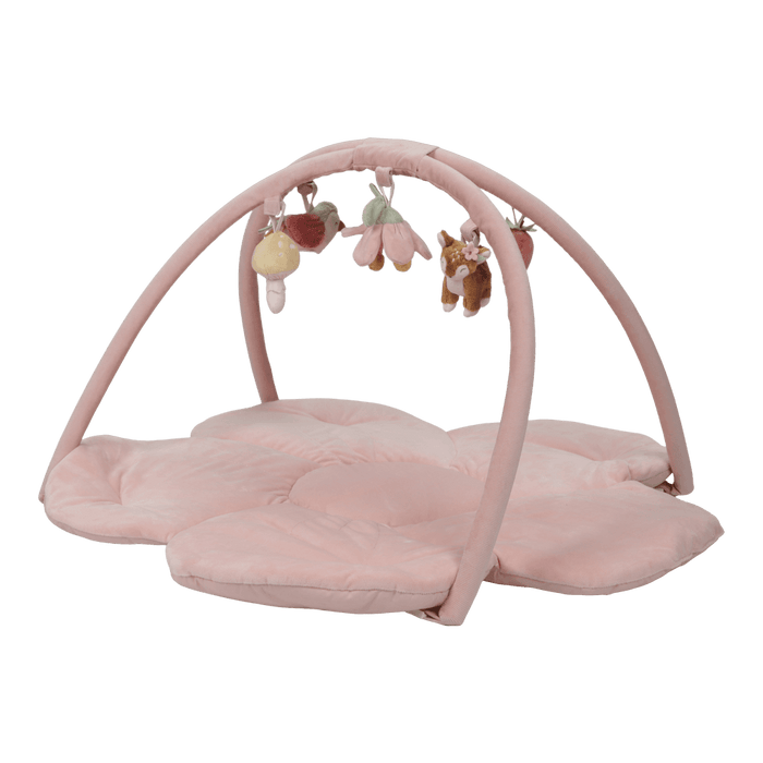Little Dutch rosa Aktivitäten Spieldecke mit Bogen Fairy Garden