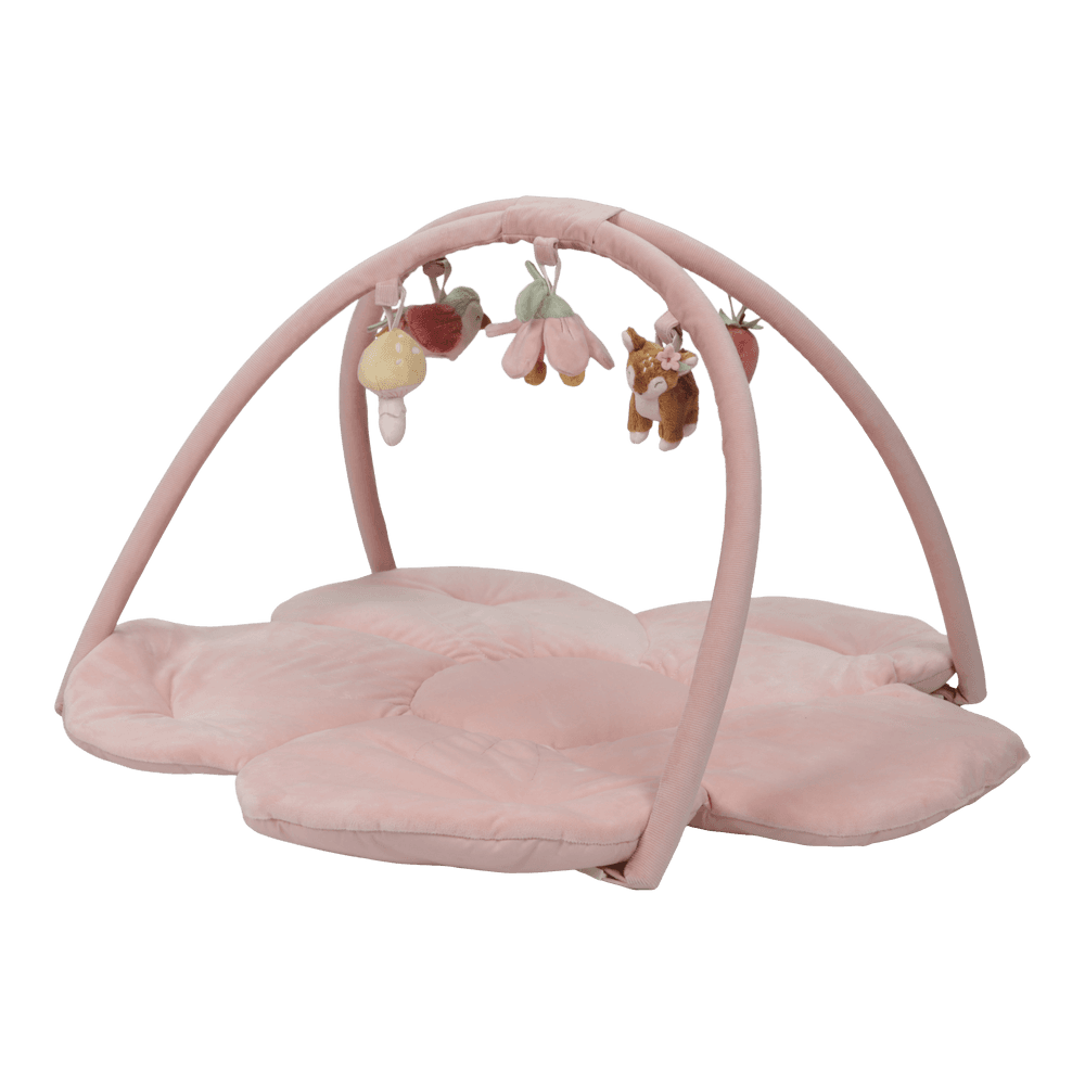 Little Dutch rosa Aktivitäten Spieldecke mit Bogen Fairy Garden