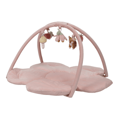 Little Dutch rosa Aktivitäten Spieldecke mit Bogen Fairy Garden