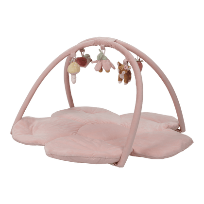 Little Dutch rosa Aktivitäten Spieldecke mit Bogen Fairy Garden