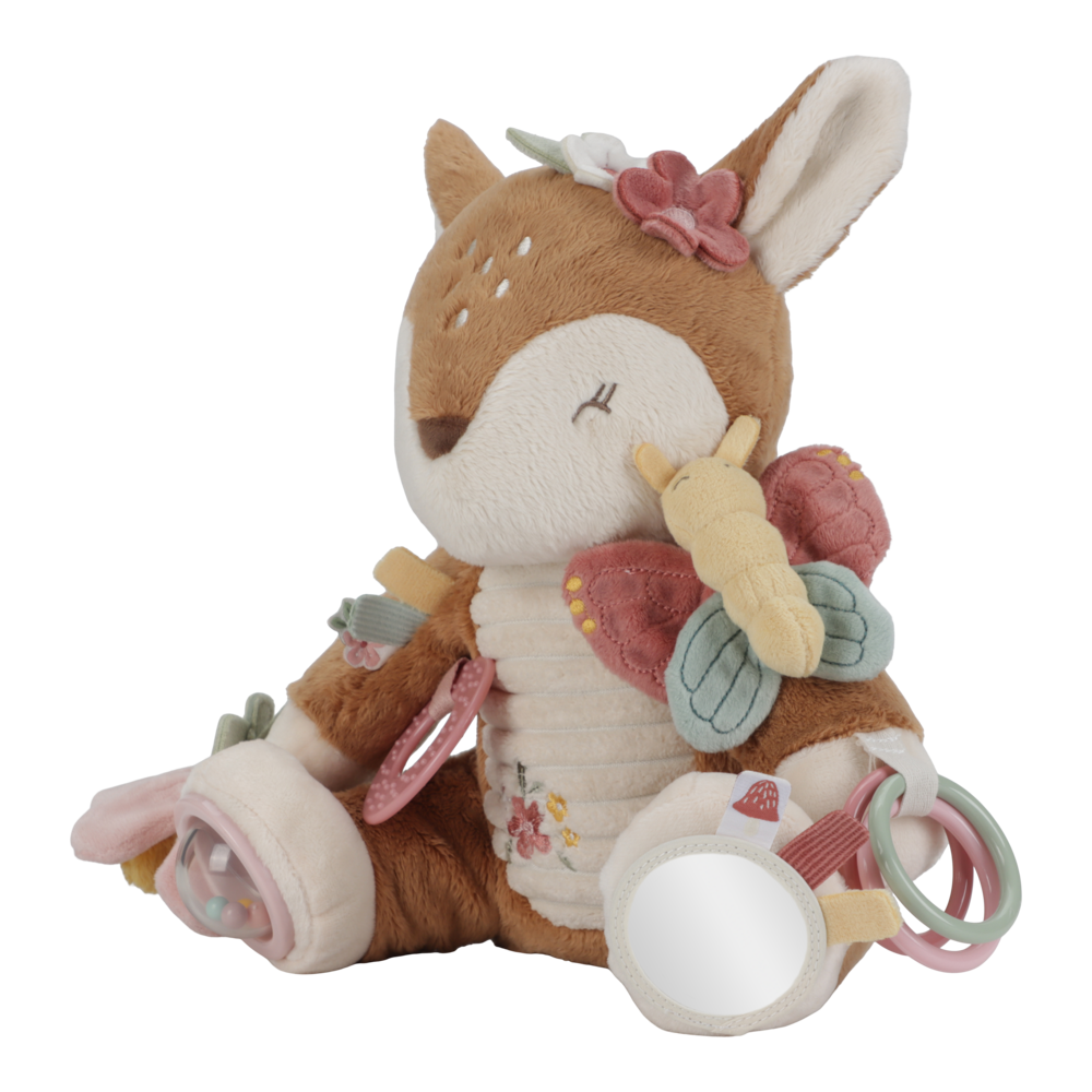 Little Dutch rosa Aktivitätenkuscheltier Reh Fairy Garden