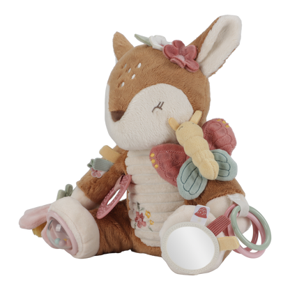 Little Dutch rosa Aktivitätenkuscheltier Reh Fairy Garden