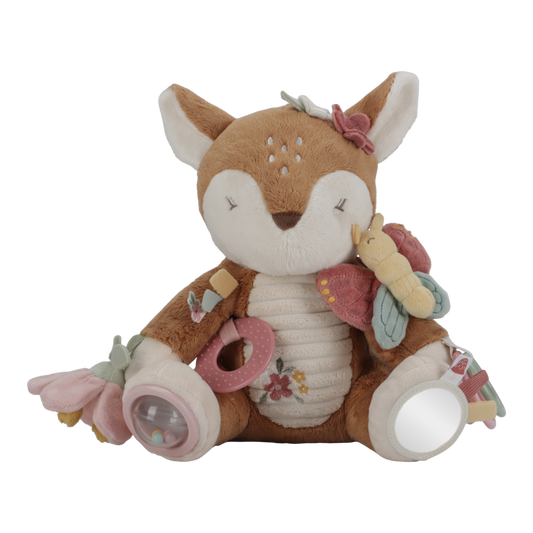 Little Dutch rosa Aktivitätenkuscheltier Reh Fairy Garden