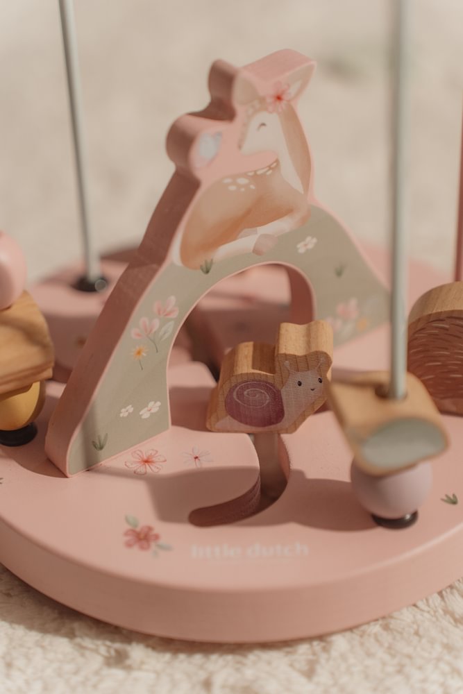 Little Dutch rosa Aktivitätsspirale Holz groß - Fairy Garden