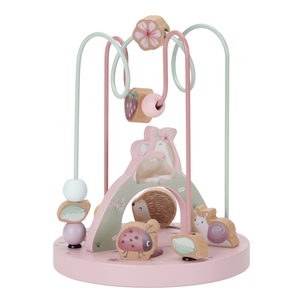 Little Dutch rosa Aktivitätsspirale Holz groß - Fairy Garden