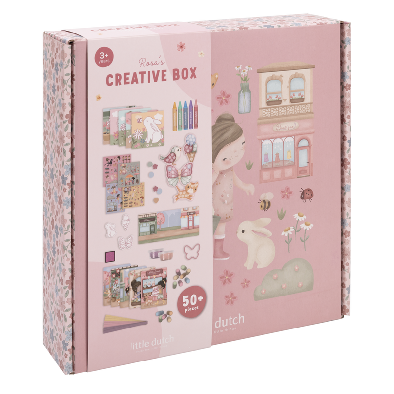 Little Dutch rosa Bastelbox Kreativbox Rosa
