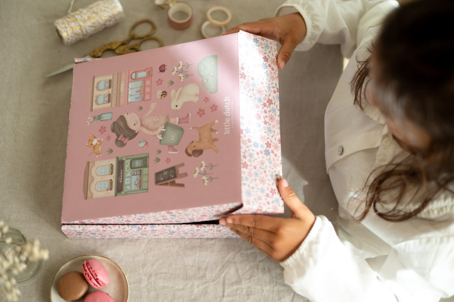 Little Dutch rosa Bastelbox Kreativbox Rosa