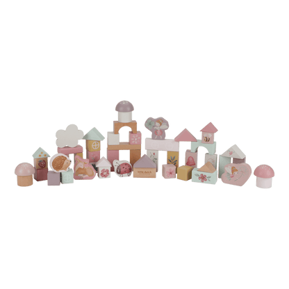Little Dutch rosa Bausteine Fairy Garden Holzbauklötze