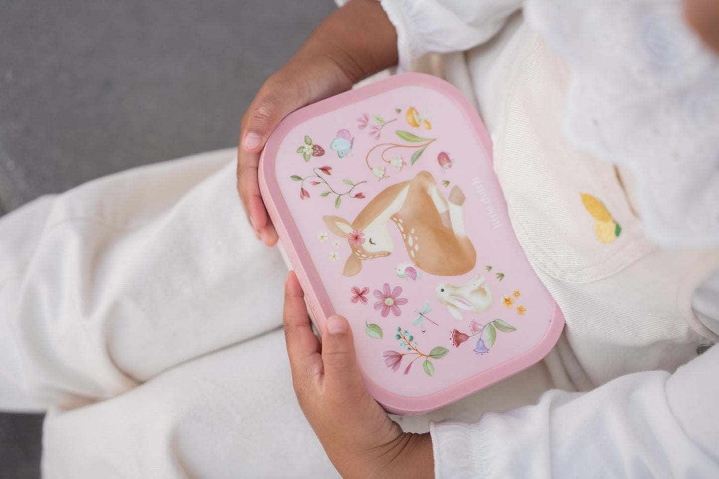 Little Dutch rosa Brotdose Campus Fairy Garden Mepal