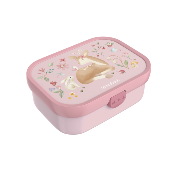 Little Dutch rosa Brotdose Campus Fairy Garden Mepal