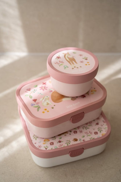 Little Dutch rosa Brotdose Campus Fairy Garden Mepal