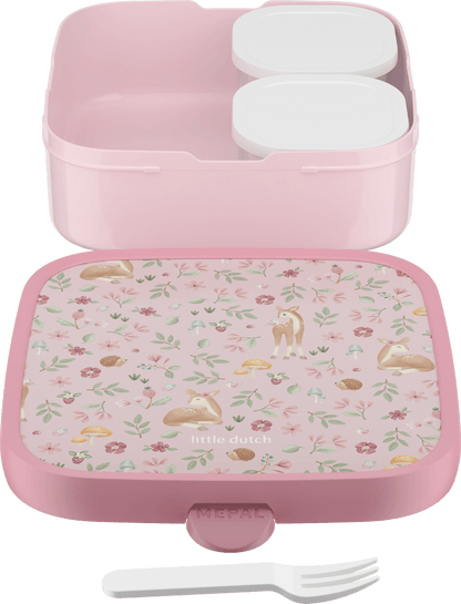 Little Dutch rosa Brotdose XL - Fairy Garden Mepal 