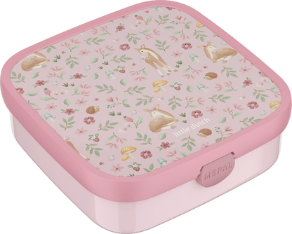 Little Dutch rosa Brotdose XL - Fairy Garden Mepal 