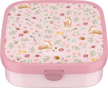 Little Dutch rosa Brotdose XL - Fairy Garden Mepal 