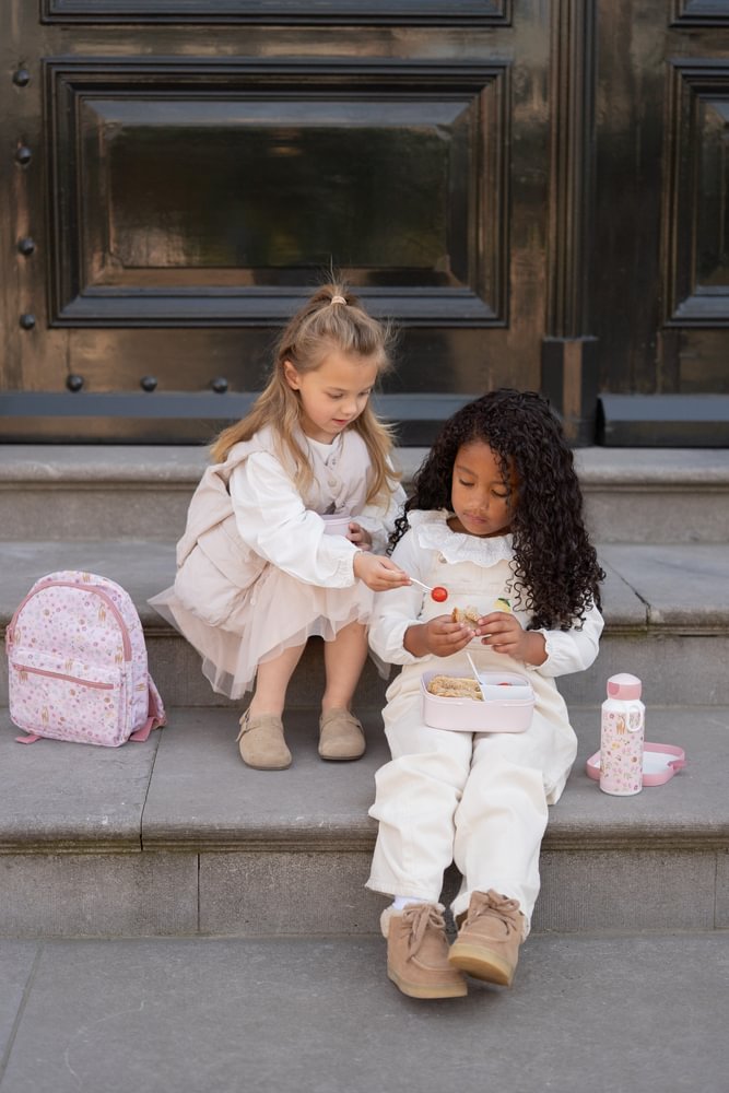 Little Dutch rosa Brotdose XL - Fairy Garden Mepal 