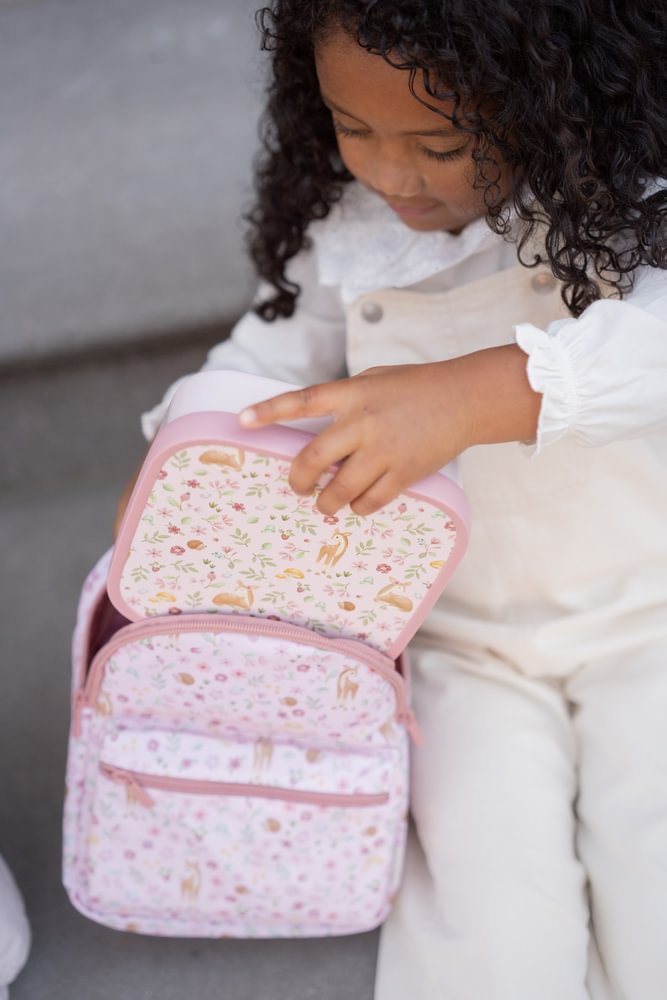 Little Dutch rosa Brotdose XL - Fairy Garden Mepal 