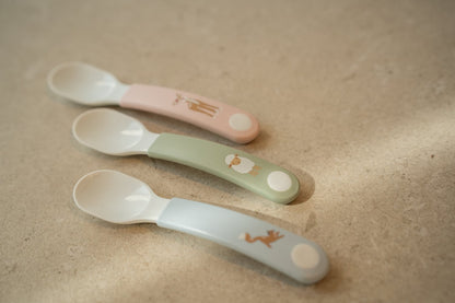 Little Dutch rosa Fütterlöffel Set Mepal Mio - Fairy Garden Babylöffel