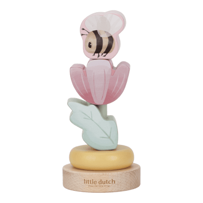 Little Dutch rosa Geschenkset Holz Fairy Garden