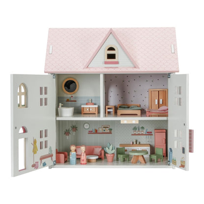 Little Dutch rosa Holz Puppenhaus Detail 9