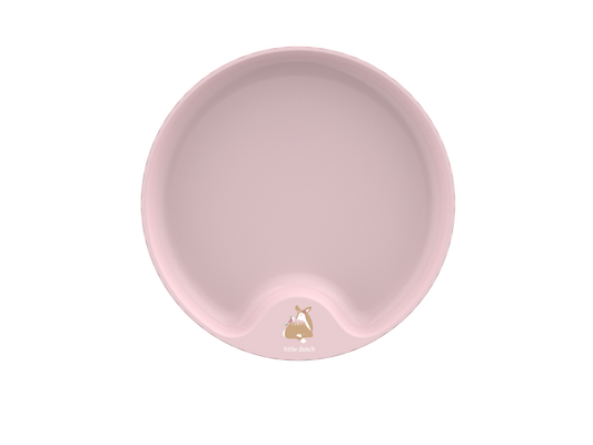 Little Dutch rosa Kinderteller Reh - Fairy Garden Mepal Mio